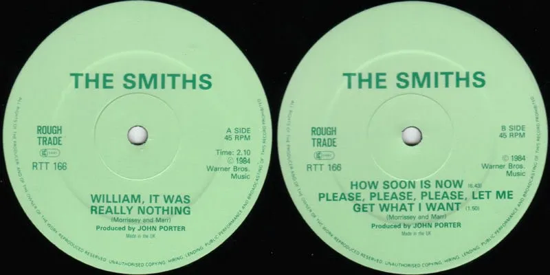 独12” Smiths Still Ill / Reel Around The Fountain / Please, Please, Please, Let Me Get What I Want RTD018T ROUGH TRADE /00250 The Smiths - Please, Please, Please, Let Me Get What I Want
